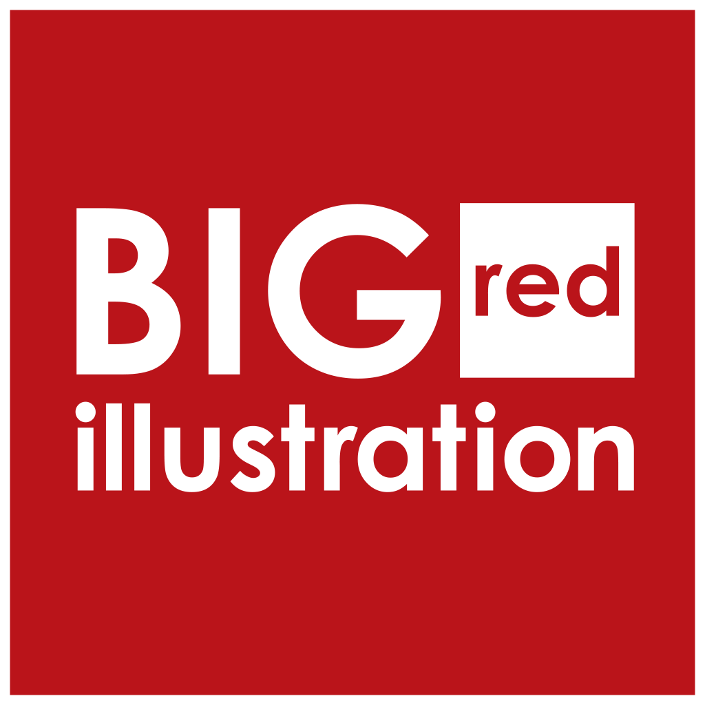 Big Red Illustration